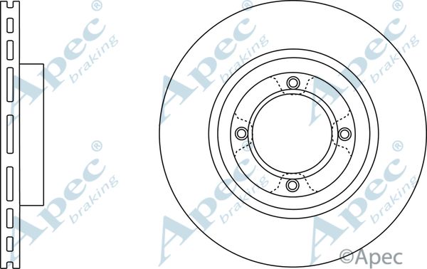 APEC BRAKING Тормозной диск DSK2785